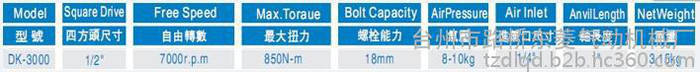 東廷风炮 气动扳手 扭力扳手气动工具 气动工具厂家图2