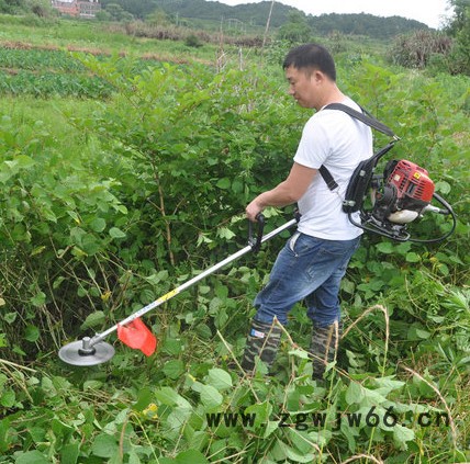 玉米水稻收割机 农业园林工具除草机厂家批发 四冲程汽油锄地机富兴图3