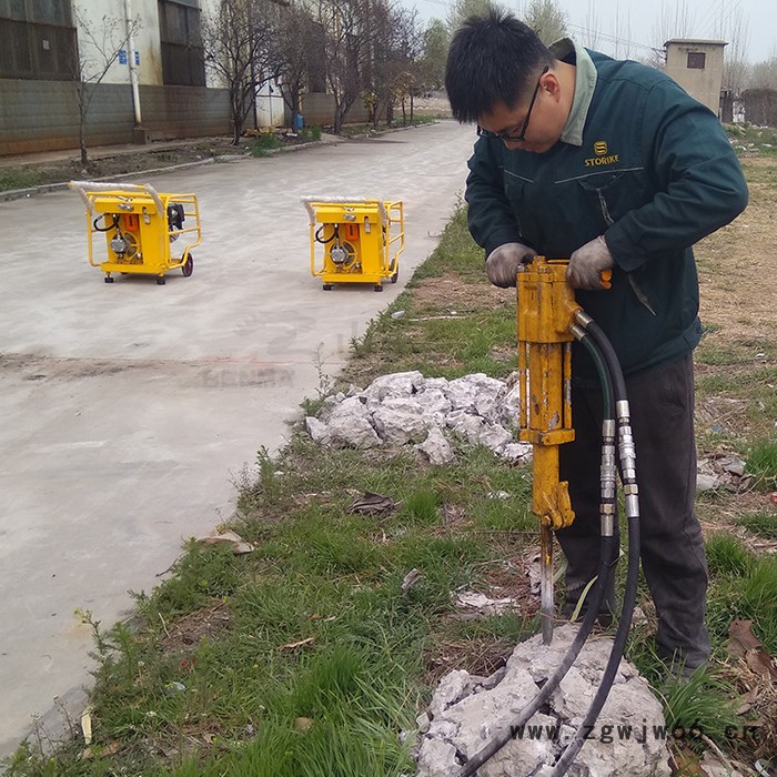 锋利快效款液压镐消防救援自来水抢修 液压动力站 液压破碎锤破拆工具组合搭档MT图7