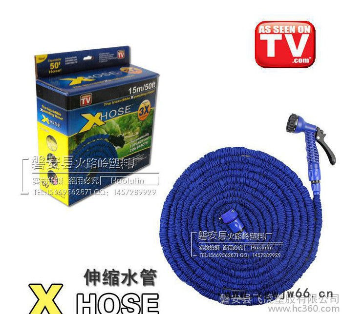 X HOSE 园林喷枪 撒水器 伸缩管 花园管 欧式 75FT图2