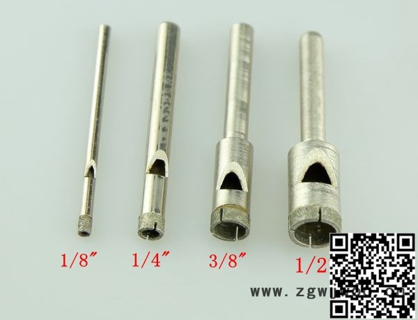 曼德MDR-14金刚石工具用于玻璃玉石打孔开孔硬质合金深孔钻头金刚石笔电动工具配件水钻钻头图3