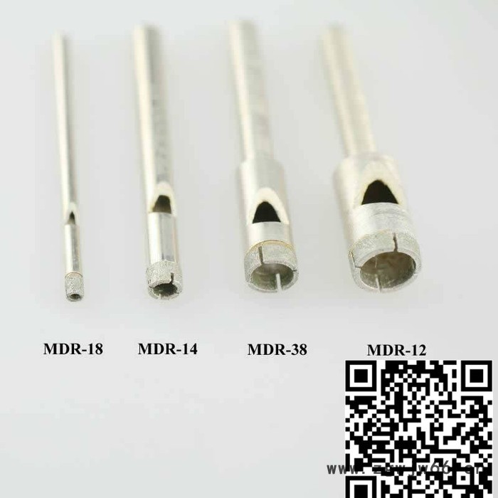 曼德MDR-14金刚石工具用于玻璃玉石打孔开孔硬质合金深孔钻头聚晶金刚石金刚石笔电动工具配件水钻钻头图3