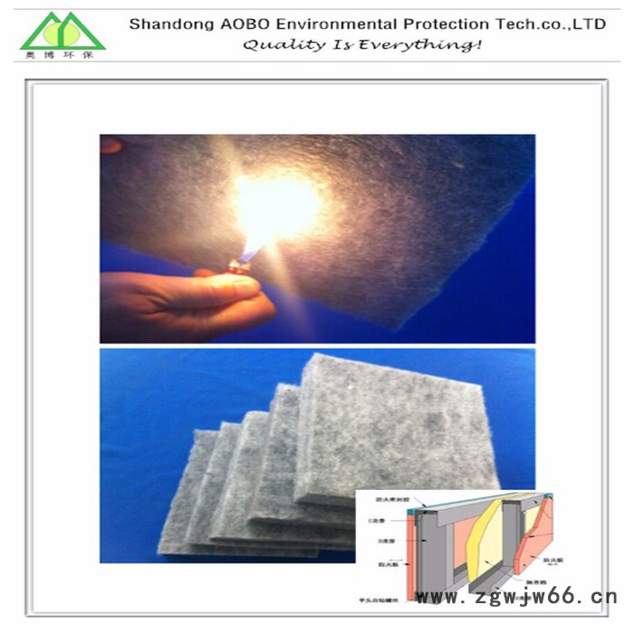 供应奥博定制阻燃棉防火棉耐温棉NOMEX毡保暖填充隔音防火材料图6