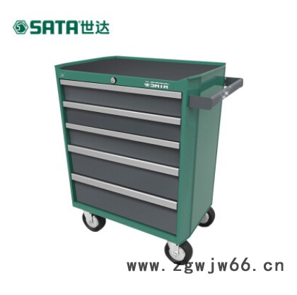 Sata/世达95121 多功能汽修汽保工具车手推车刀具车周转车工具柜零件柜95121 95123 世达工具车图2