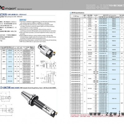 台湾立琦RBH  RBHLA  CBH   CBM  MBH  CBI数控刀具