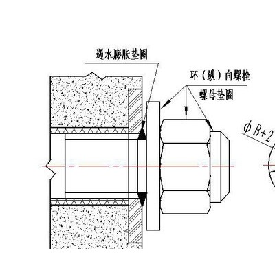 遇水膨胀橡胶垫圈地铁专用防水材料