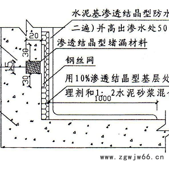 东方鹰DFY-26渗透结晶防水涂料  防水材料专卖店  防水涂料生产厂家图2