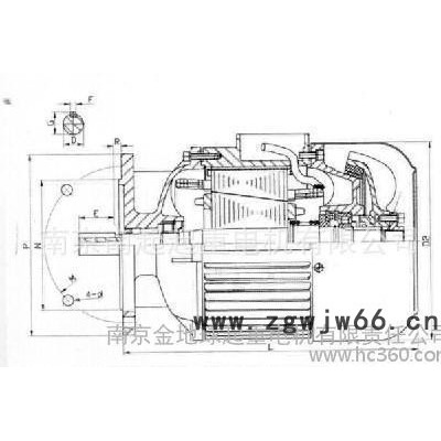 锥形电机 建筑电机 起重电机 YEZ 132-4 7.5KW