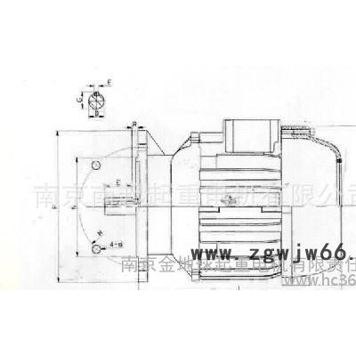 南京建筑电机 起重电机 YEZ 200-6 22kw 搅拌电机