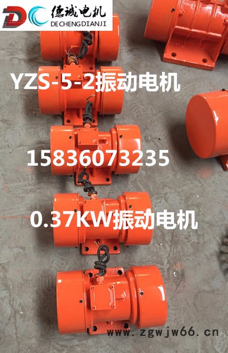 结实耐用价格适中YZS-10-6振动电机0.75KW振动电机厂家德诚电机图2