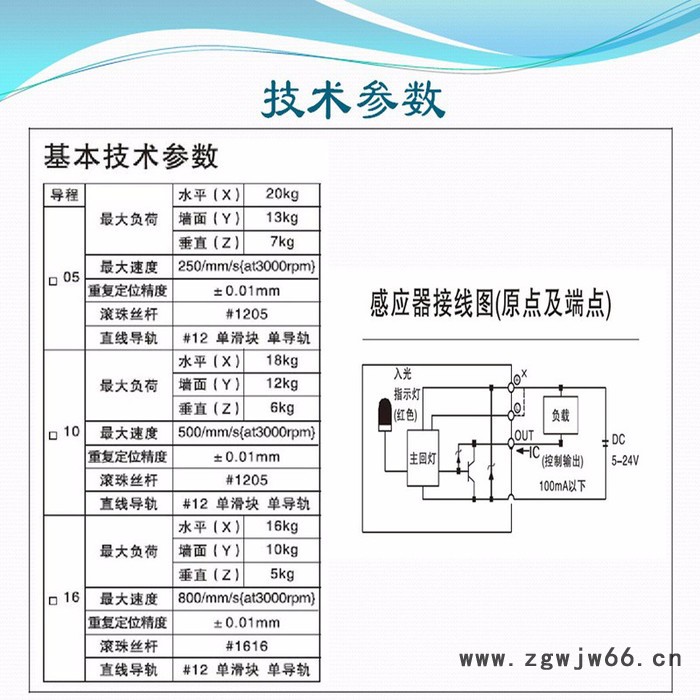 ** 100MM行程丝杆导轨滑台KA60 高精度步进电机线性直线模组 非标定制生产图3