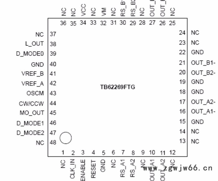 TB62269FTG  步进电机驱动芯片