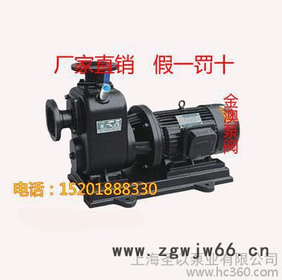 ZW型自吸式无堵塞排污泵普通型防爆电机100ZW100-25