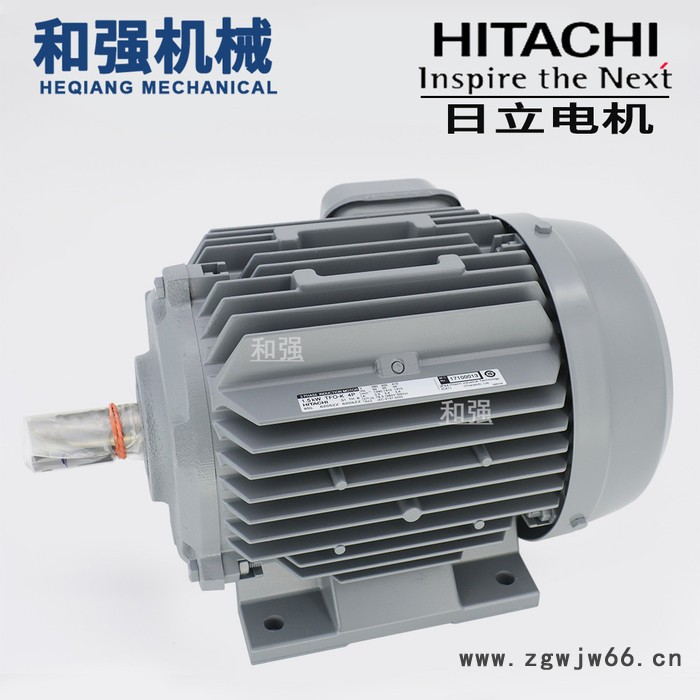 三相异步电机 TFO-KK 11KW 极数2P/4P/6P 电压200V/220V/380V 日立三相马达 日立电机图2