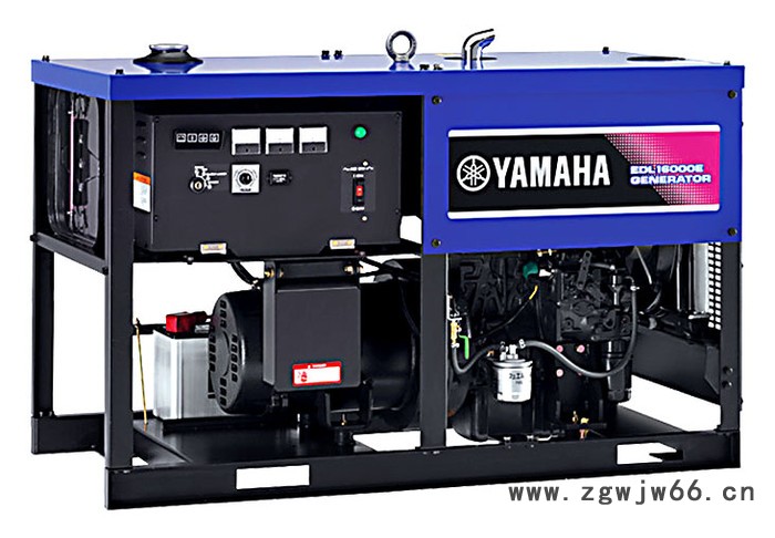 Yamaha/雅马哈 日本进口雅马哈柴油发电机 额定功率12KVA 型号EDL16000E