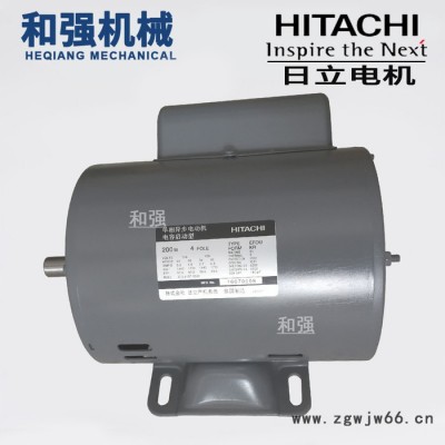 日立单相电机日立电机 EFNOU-KR 200W 4P 110V/220V 泰国进口日立马达