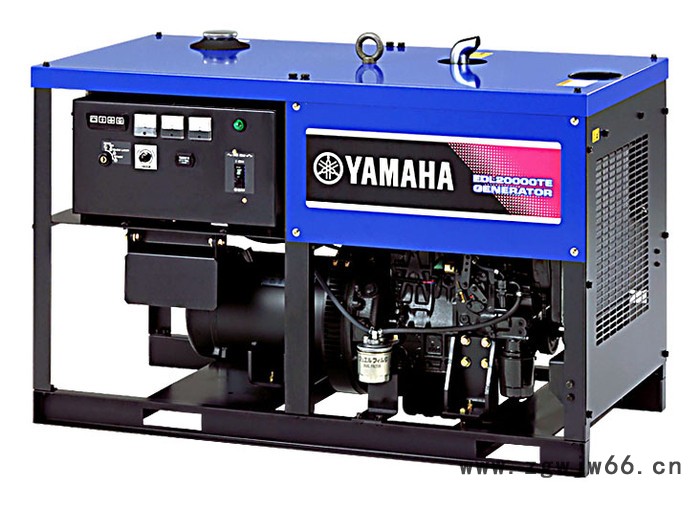 Yamaha/雅马哈 日本进口雅马哈 柴油发电机组 三相额定功率15KVA EDL20000TE