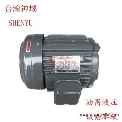 台湾神域SHENYU电机 2HP 1.5KW 三相异步电机 科振KZYY