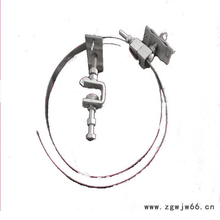 预绞丝式光缆金具  引线线夹 杆用紧固件 云南文山金具厂家图4