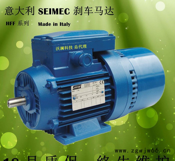 HFF132S4刹车电机SEIMEC意大利原装进口5.5KW