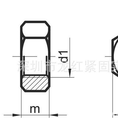 现货 六角螺母 不锈钢紧固件 304不锈钢六角螺母 螺丝帽