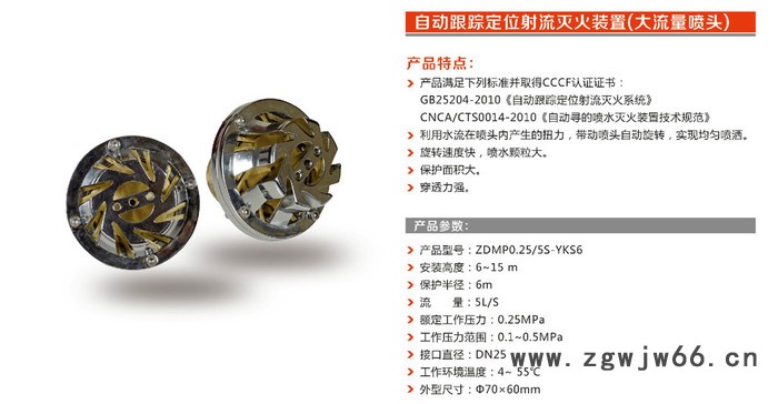 营口新山鹰ZDMP0.25/5S-YKS6喷头图4