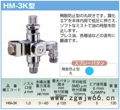 LUMINA日本扶桑精机HM-3K喷头图3