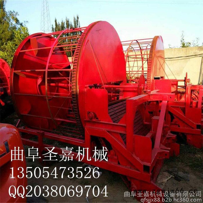 贵州防风药材挖掘机型号 半夏收获机价格 滚筒式药材起药机厂家