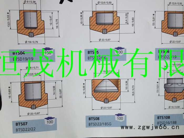 供应肯纳久益滚筒耐磨块 采煤机滚筒耐磨块 截齿座齿靴  碳化钨铬复合耐磨块凯南麦特截齿 山特维克截齿  炮头耐磨块图5