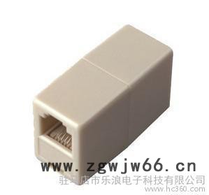 直销 RJ45直通头 网线延长头 网络连接头 转接头 网络直图1