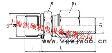 EMB接头 端直通接头A22-RL/WD图2