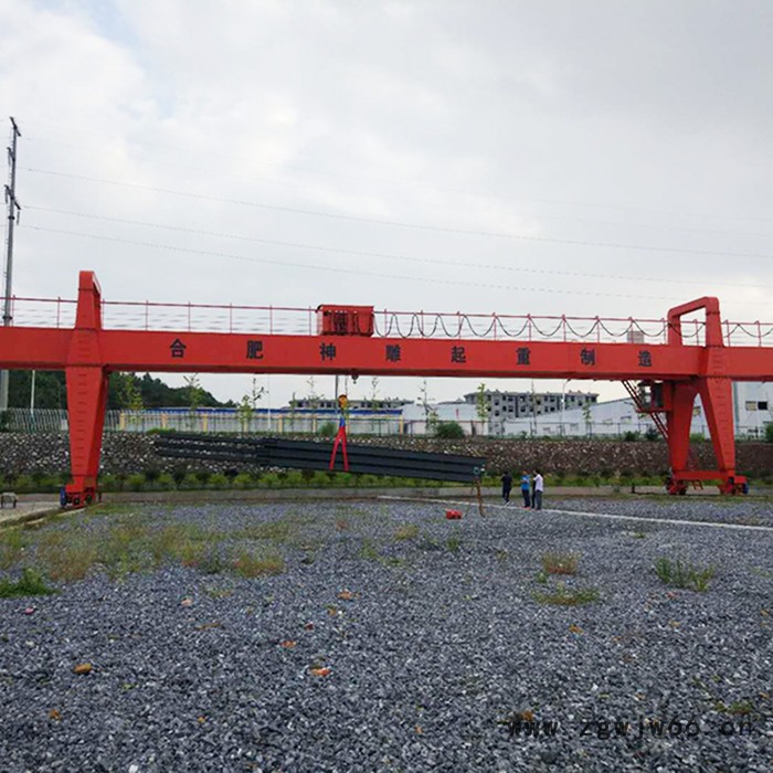 电动龙门吊批发 神雕MG型吊钩式双梁龙门吊50吨 价格便宜 安心合作图1