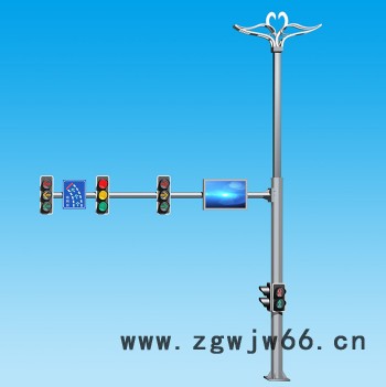 【赛克赛思】挑臂路灯全套 新农村超亮led电线杆抱箍高杆灯小区户外防水道路灯图7