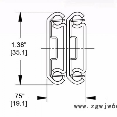 Accuride 雅固拉 305A-LR 中等载荷 三节轨滚珠滑轨 拉出锁定