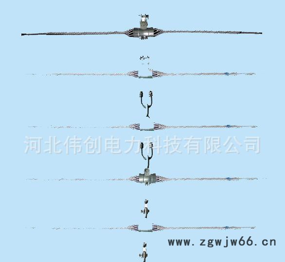 ADSS光缆金具 耐张线夹 悬垂线夹 杆用引下线夹 抱箍 余图2