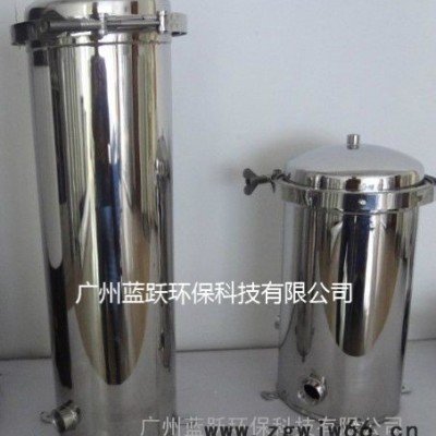 供应蓝跃滤芯式过滤器195*500*5芯 卡箍式过滤器 水过滤器