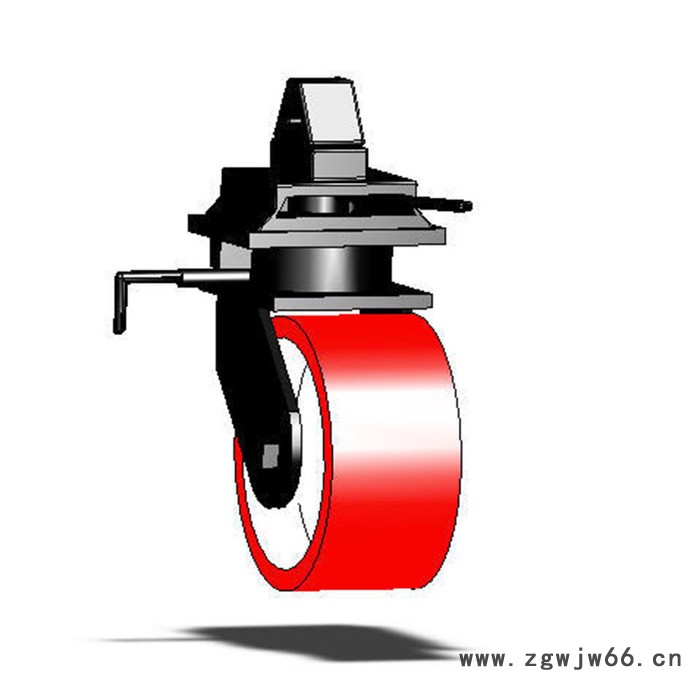 重型集装箱滑轮 万向脚轮 承载一吨 空箱承载 定制生产图4