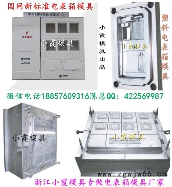 浙江模具价格 新国标三相1位电表箱注射模具开模加工图4