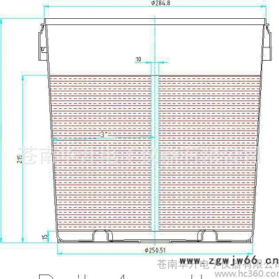 注塑加工4加仑料桶模具油漆桶脱料板气顶可加铍青铜P20H高寿命