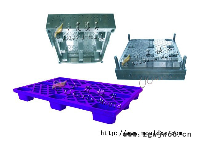 浙江塑胶模具 1.2m九脚托盘模具  田子注塑托盘模具专业加工图4