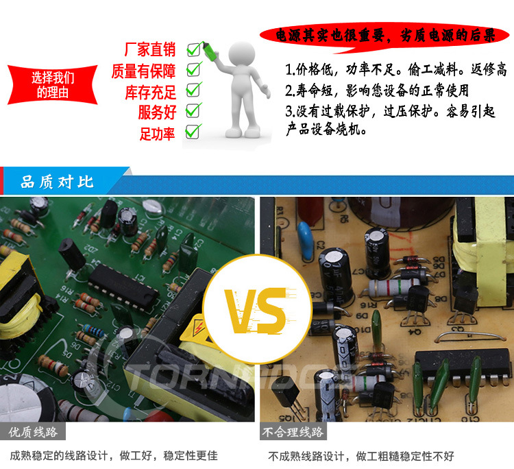 开关电源S-400详情5龙卷风开关电源监控电源LED数字显示