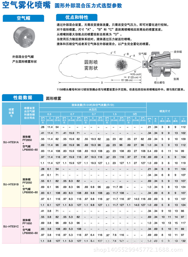 空气雾化喷嘴7