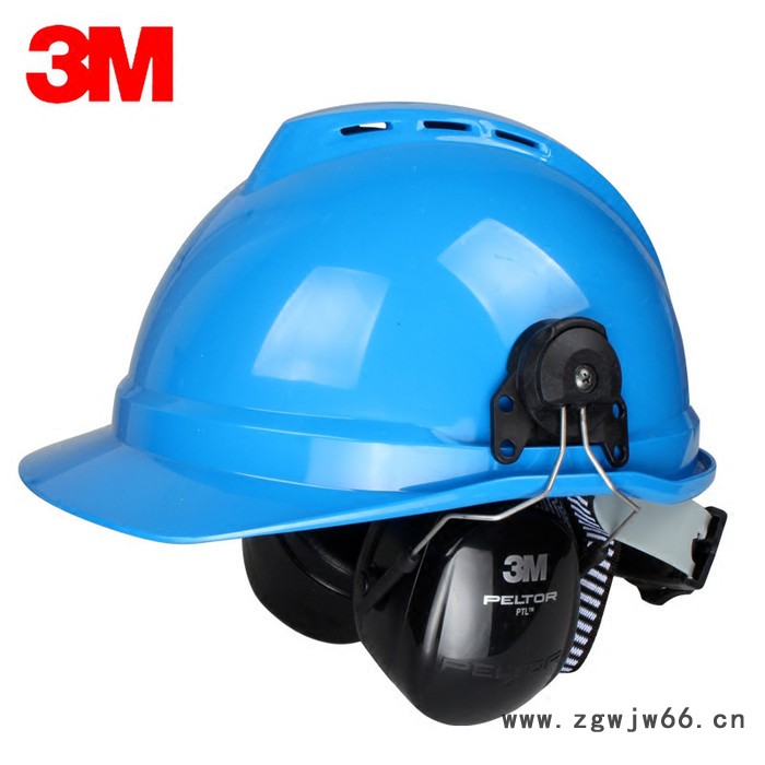 3M PELTOR H7P3E PTL 一按即听挂安全帽式耳罩 隔音防噪音图3