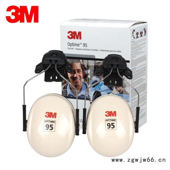 3M PELTOR H6P3E 挂安全帽式耳罩 防噪音 隔音 工地防护耳罩图1