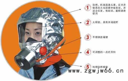 洛阳消防呼吸器|洛阳防毒面具*喆安消防诚挚推荐图1