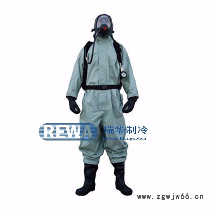 3M1422A 氨用冷库防护  防护服 防化服氨用冷库防护3AN半封闭防化服 连体防护服正压式呼吸器液氨防氨服xl 防护图4