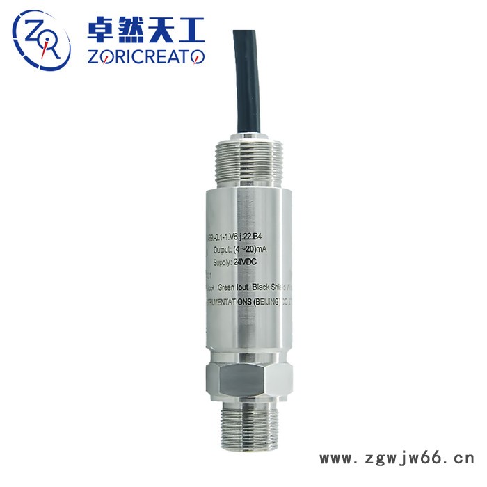 ZORICREATO/卓然天工PT10SR-2300 数显型隔膜压力变送器 双线制0.5级隔膜压力传感器安全带保护图3