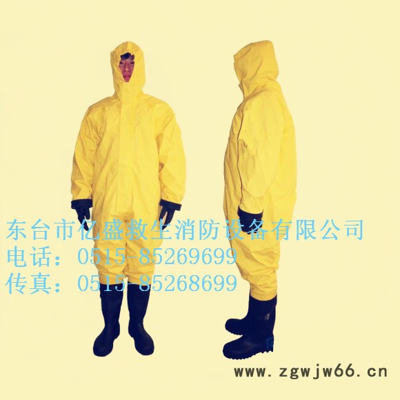 全密封防化服 重型防化服（呼吸器内置）图2