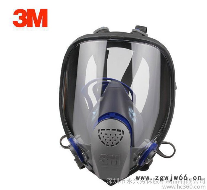 3M FF-402硅胶全面具防毒面具 **防毒全面罩喷漆化工图3