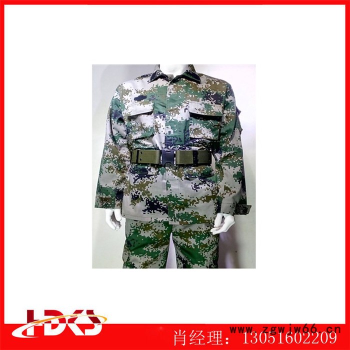 长袖迷彩服套装学生军训扩展服特种兵丛林户外作训服油漆工作服